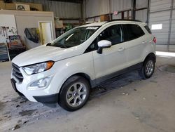 Salvage cars for sale at Kansas City, KS auction: 2022 Ford Ecosport SE