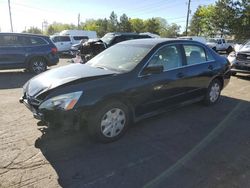 Salvage cars for sale from Copart Denver, CO: 2003 Honda Accord LX
