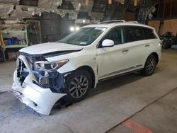 Salvage cars for sale at Albany, NY auction: 2014 Infiniti QX60