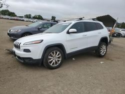 Salvage cars for sale at San Martin, CA auction: 2014 Jeep Cherokee Limited