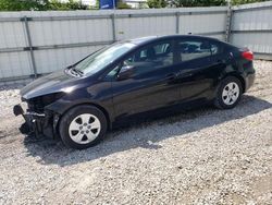 KIA Forte lx salvage cars for sale: 2016 KIA Forte LX