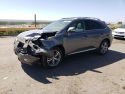 Salvage cars for sale at Albuquerque, NM auction: 2015 Lexus RX 350 Base