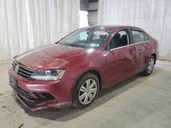 Salvage cars for sale at Central Square, NY auction: 2017 Volkswagen Jetta S