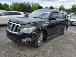 Salvage cars for sale at Madisonville, TN auction: 2011 Infiniti QX56