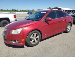 Salvage cars for sale at Fresno, CA auction: 2012 Chevrolet Cruze LT