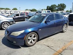 Salvage cars for sale at Sacramento, CA auction: 2008 BMW 528 I