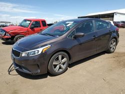 Salvage cars for sale at Brighton, CO auction: 2018 KIA Forte LX
