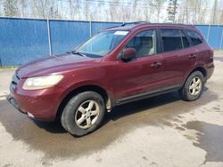 Salvage cars for sale from Copart Moncton, NB: 2008 Hyundai Santa FE GL