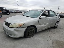 Toyota Camry LE Vehiculos salvage en venta: 2002 Toyota Camry LE