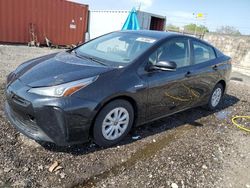 Salvage cars for sale from Copart Homestead, FL: 2020 Toyota Prius L