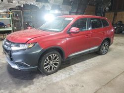 Salvage cars for sale at Albany, NY auction: 2017 Mitsubishi Outlander SE