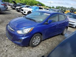 Vehiculos salvage en venta de Copart Windsor, NJ: 2014 Hyundai Accent GLS