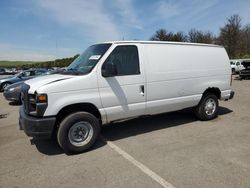 Salvage trucks for sale at Brookhaven, NY auction: 2008 Ford Econoline E350 Super Duty Van