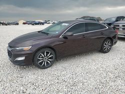 Salvage cars for sale at Temple, TX auction: 2020 Chevrolet Malibu RS