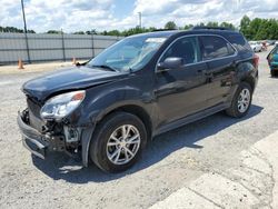 Vehiculos salvage en venta de Copart Lumberton, NC: 2017 Chevrolet Equinox LT