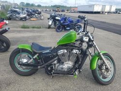 Salvage motorcycles for sale at Moraine, OH auction: 2001 Honda VT1100 C