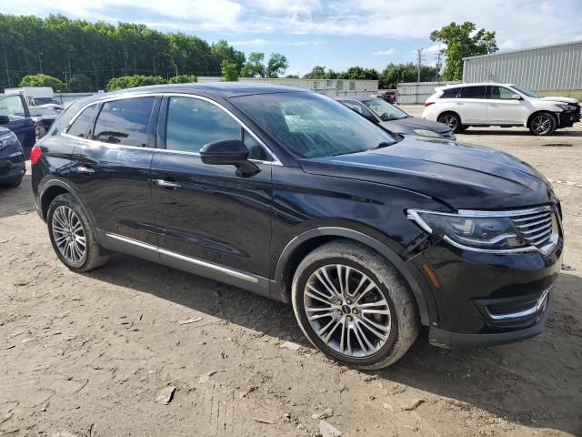 2017 Lincoln MKX Reserve