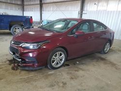 Salvage cars for sale at Des Moines, IA auction: 2016 Chevrolet Cruze LT