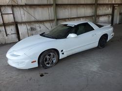 Pontiac salvage cars for sale: 2002 Pontiac Firebird