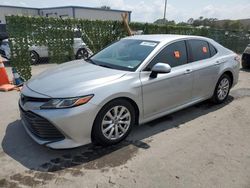 Salvage cars for sale from Copart Orlando, FL: 2018 Toyota Camry L