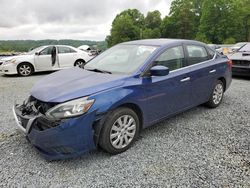 Salvage cars for sale at Concord, NC auction: 2017 Nissan Sentra S