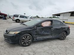 Salvage cars for sale at Corpus Christi, TX auction: 2013 Honda Civic EX