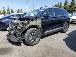 Salvage cars for sale from Copart Rancho Cucamonga, CA: 2022 Hyundai Santa FE Limited