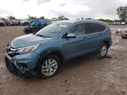 Salvage cars for sale at Kansas City, KS auction: 2016 Honda CR-V EXL