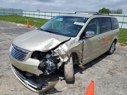 Salvage cars for sale from Copart Mcfarland, WI: 2011 Chrysler Town & Country Touring L