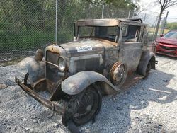 Salvage cars for sale at Cicero, IN auction: 1931 Ford UK