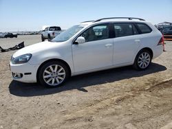 Volkswagen salvage cars for sale: 2012 Volkswagen Jetta TDI