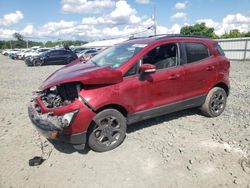 Salvage SUVs for sale at auction: 2018 Ford Ecosport SES