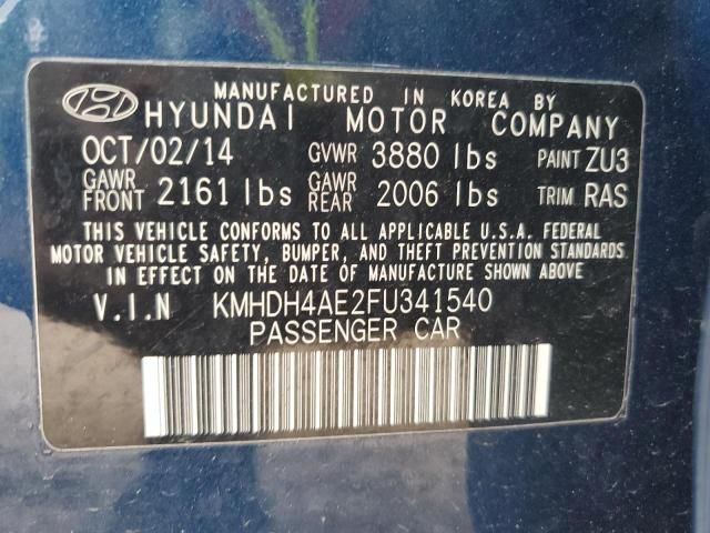 2015 Hyundai Elantra SE