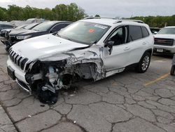 Salvage cars for sale at Rogersville, MO auction: 2014 Jeep Cherokee Limited