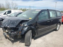 Salvage cars for sale at Leroy, NY auction: 2014 Dodge Grand Caravan SE