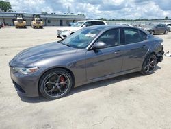 Salvage cars for sale at auction: 2019 Alfa Romeo Giulia TI