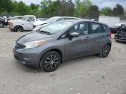 Salvage cars for sale from Copart Madisonville, TN: 2016 Nissan Versa Note S