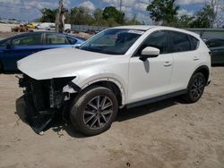Salvage cars for sale at Riverview, FL auction: 2018 Mazda CX-5 Touring