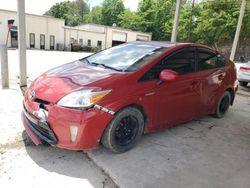 Salvage cars for sale at Hueytown, AL auction: 2014 Toyota Prius