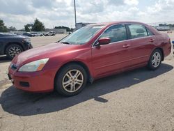 Salvage cars for sale at Moraine, OH auction: 2007 Honda Accord EX