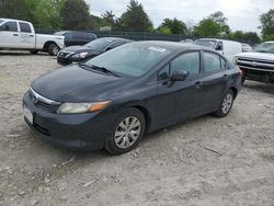 Salvage cars for sale at Madisonville, TN auction: 2012 Honda Civic LX