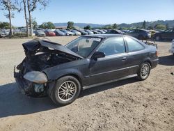 Salvage cars for sale from Copart San Martin, CA: 1997 Honda Civic EX