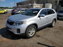 Salvage cars for sale at Fredericksburg, VA auction: 2015 KIA Sorento LX