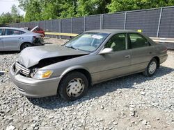 Salvage cars for sale at Waldorf, MD auction: 2000 Toyota Camry CE