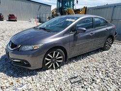 Salvage cars for sale at Wayland, MI auction: 2014 Honda Civic EXL