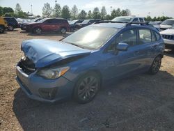 Salvage cars for sale from Copart Cahokia Heights, IL: 2014 Subaru Impreza Sport Premium