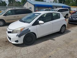 Salvage cars for sale at Wichita, KS auction: 2014 Toyota Yaris
