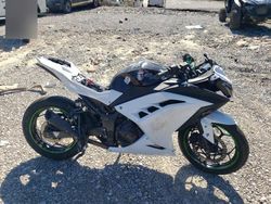 Salvage cars for sale from Copart Hueytown, AL: 2013 Kawasaki EX300 A