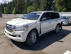 Vehiculos salvage en venta de Copart Arlington, WA: 2019 Toyota Land Cruiser VX-R