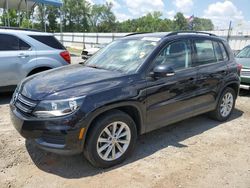 Salvage cars for sale at Spartanburg, SC auction: 2017 Volkswagen Tiguan S